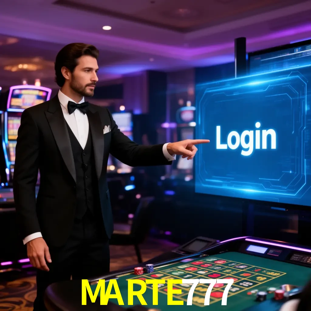 MARTE777 Login - OTP, cuenta y soporte Pantalla MARTE777 Login con OTP, contraseña, cuenta segura y soporte móvil